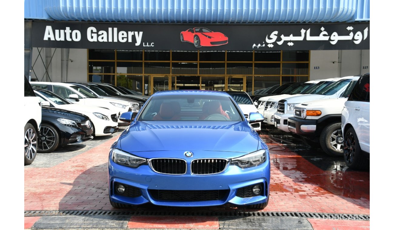 BMW 420i I Convertible M Sport 2019 warranty GCC