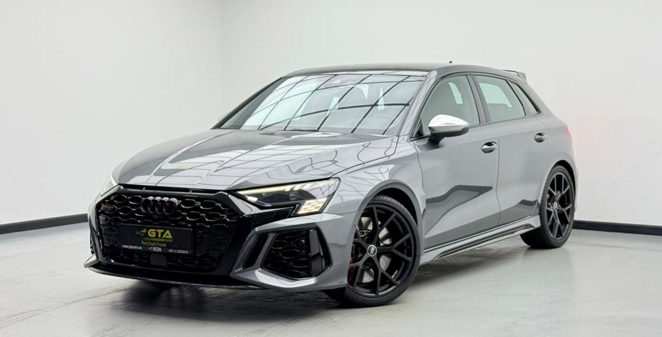 أودي RS3 STD 2024 Audi RS3 Sportback, 2028 Audi Warranty + Service Pack, Full Audi Service History, Low Km, G