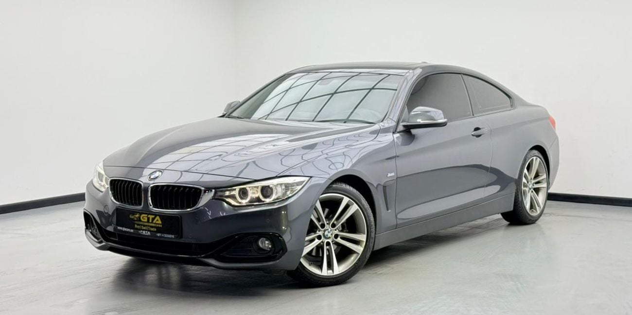 BMW 420i 2016 BMW 420i Coupe, Service History, Fully Loaded, Excellent Condition, GCC