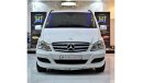 مرسيدس بنز فيانو EXCELLENT DEAL for our Mercedes Benz Viano 3.5 ( 2015 Model! ) in White Color! GCC Specs