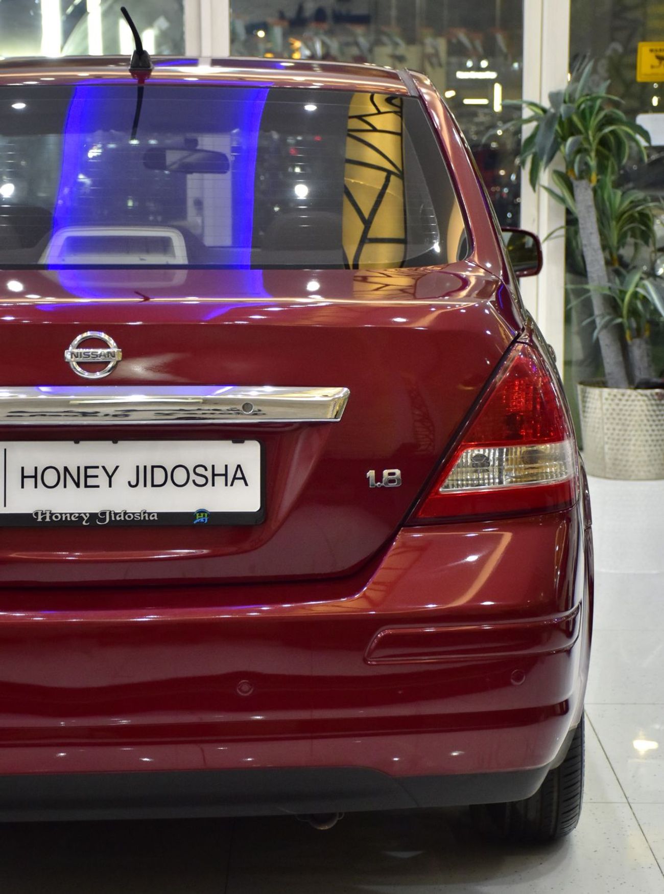 نيسان تيدا EXCELLENT DEAL for our Nissan Tiida 1.8 ( 2011 Model ) in Red Color GCC Specs