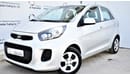 Kia Picanto 1.2L EX 2017 GCC DEALER WARRANTY WITH 1 YEAR OR 20K SERVICE CONTRACT