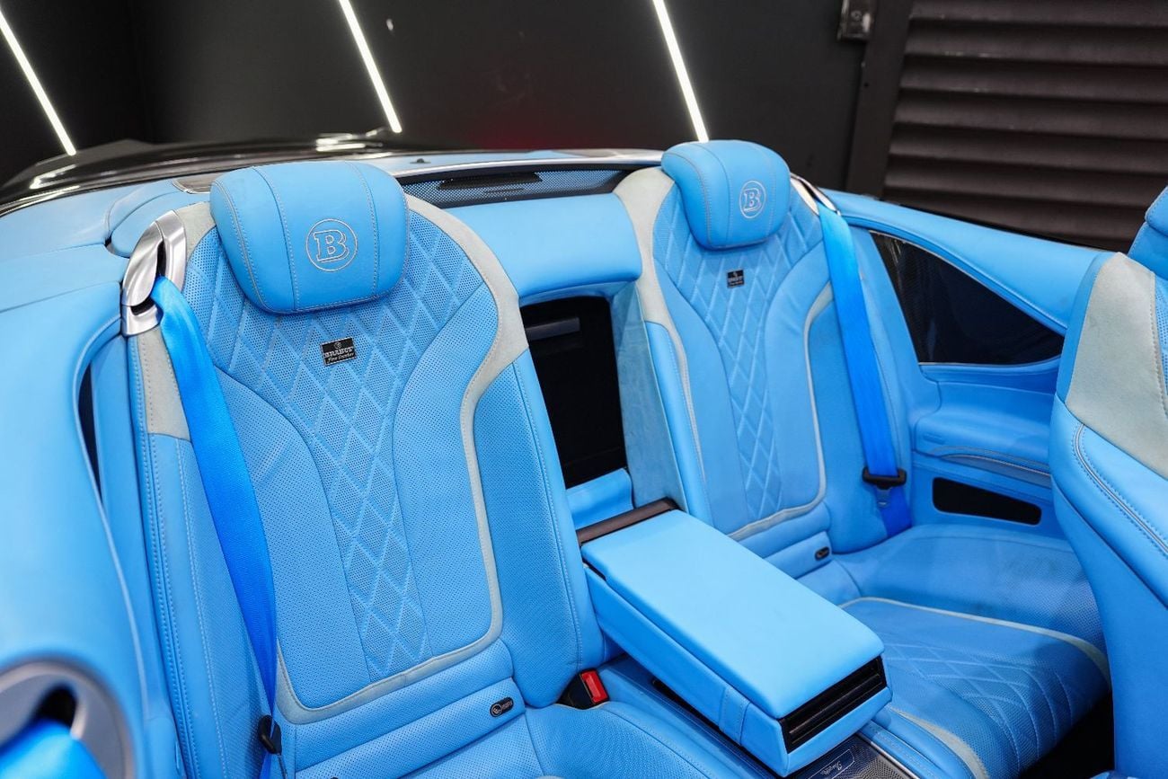 مرسيدس بنز S 500 Std 4.7L Cabriolet, Special Edition, BRABUS KIT, Very Low KM, GCC Spec!!