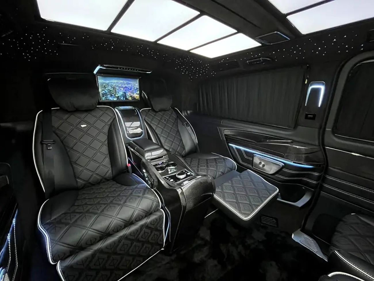 Mercedes Benz V300 NEW ARRIVAL 2026 MODEL VIP MERCEDES GCC V300 with ADDITIONAL REAR AC - 2 Years Warranty by VLINE
