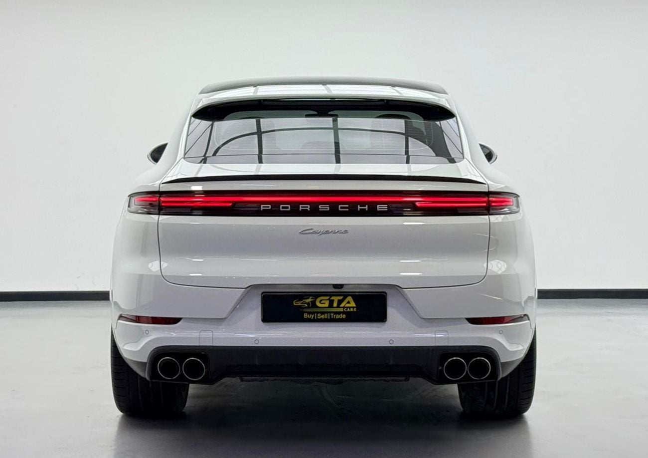 بورش كايان 2024 Porsche Cayenne Coupe, 2026 Porsche Warranty, Full Porsche Service History, Low Km, GCC