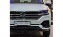 فولكس واجن طوارق EXCELLENT DEAL for our Volkswagen Touareg 2018 Model!! in White Color! GCC Specs ORIGINAL PAINT ( صب