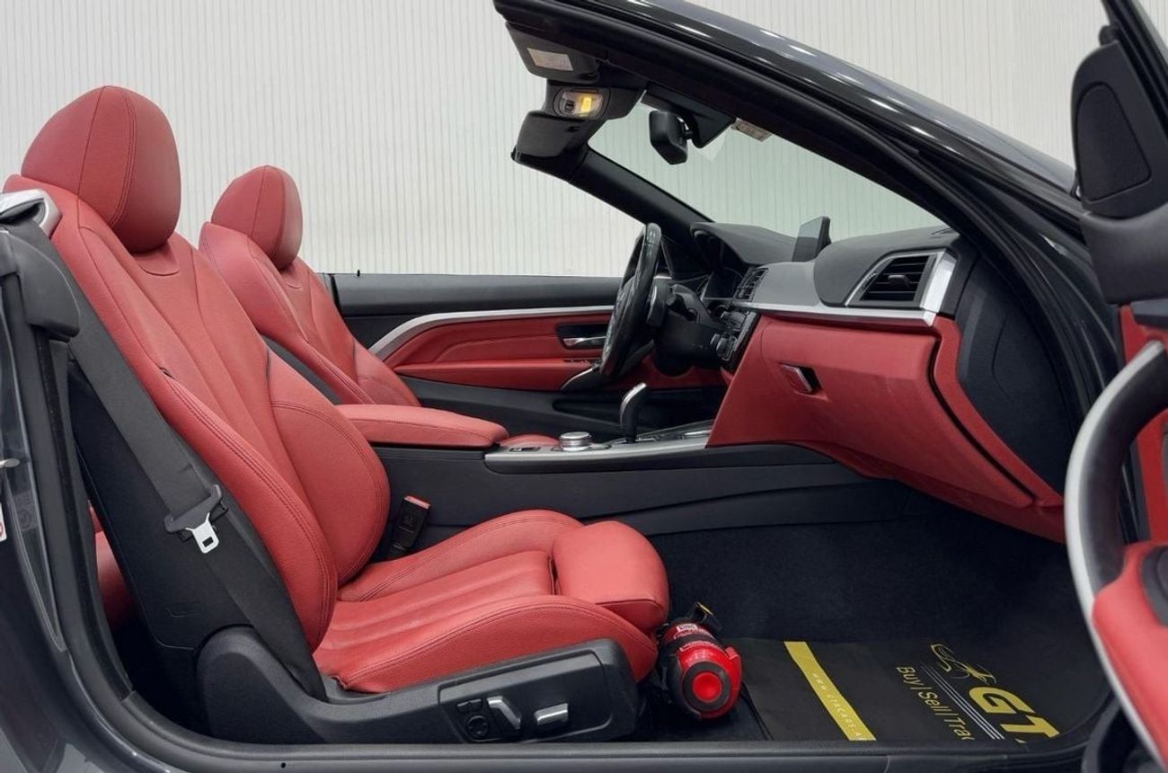 بي أم دبليو 430i M Sport 2.0L 2019 BMW 430i Convertible with M Sport, AAA Warranty 02/26, Full Service History, GCC