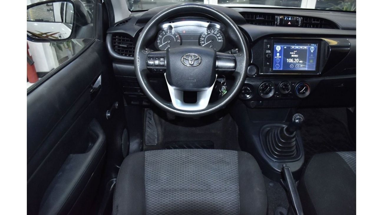 Toyota Hilux EXCELLENT DEAL for our Toyota Hilux 2.7 VVT-i ( 2021 Model ) in White Color GCC Specs