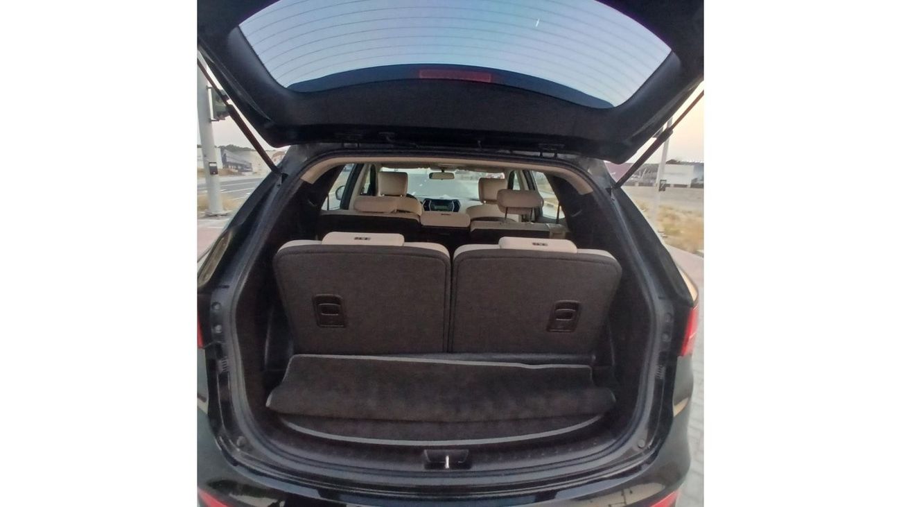 هيونداي سانتا في GLS موديل 2015 خليجي فل مواصفات بانوراما وكراسي جلد ومثبت سرعه