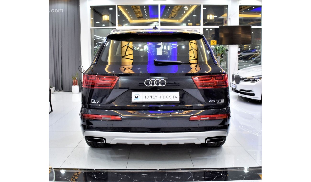 Audi Q7 EXCELLENT DEAL for our Audi Q7 45TFSi QUATTRO ( 2016 Model ) in Blue Color GCC Specs