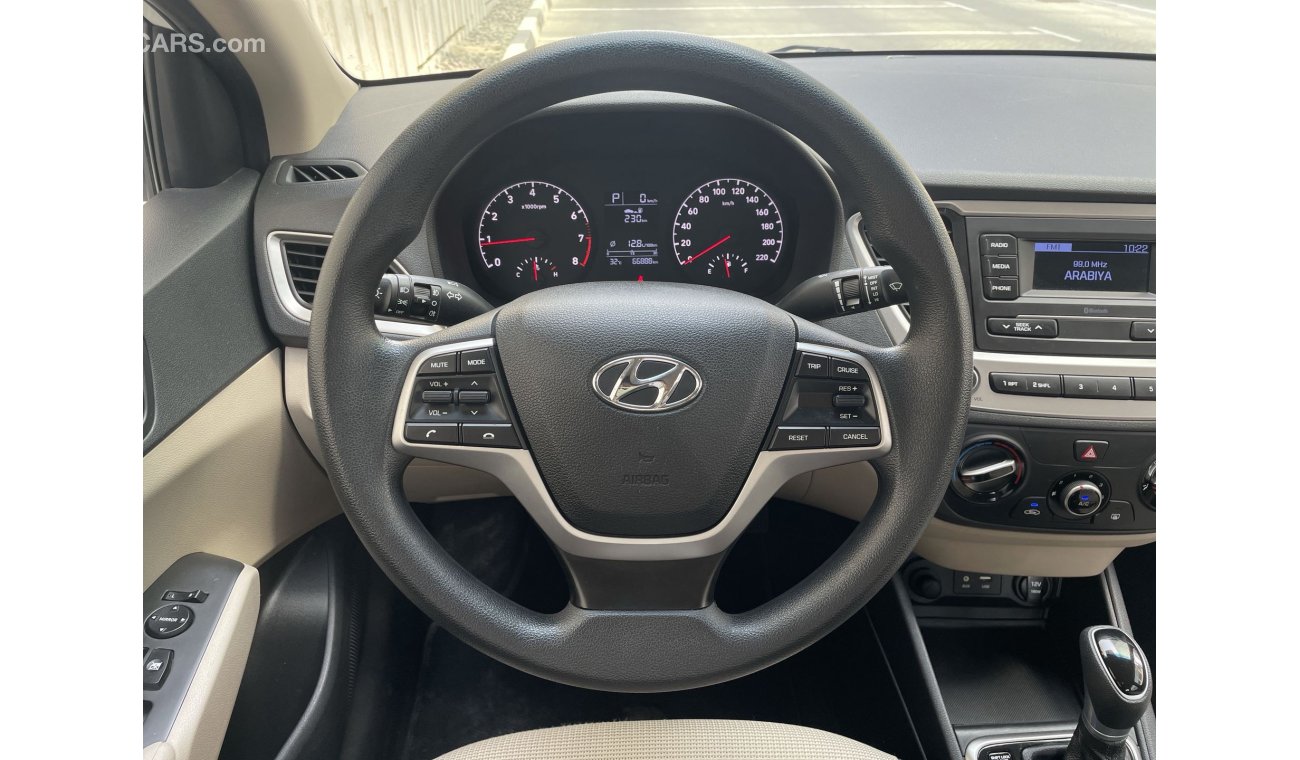 Hyundai Accent 1.6L | GL|  GCC | EXCELLENT CONDITION | FREE 2 YEAR WARRANTY | FREE REGISTRATION | 1 YEAR FREE INSUR