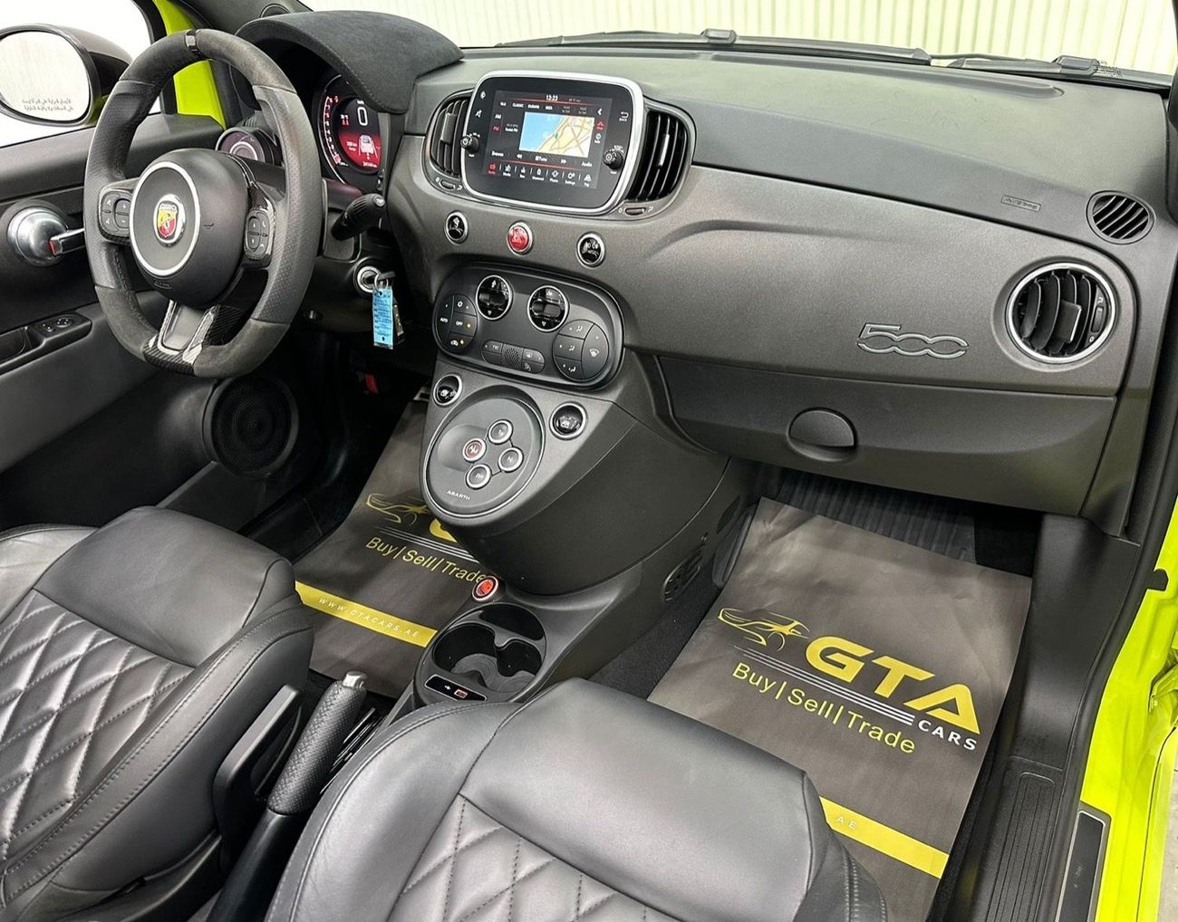 Fiat 500 Abarth 2022 Fiat Abarth Competizione Cabrio 1.4L Turbo, DEC 2026 Al Ghandi Warranty, Full Al Ghandi History