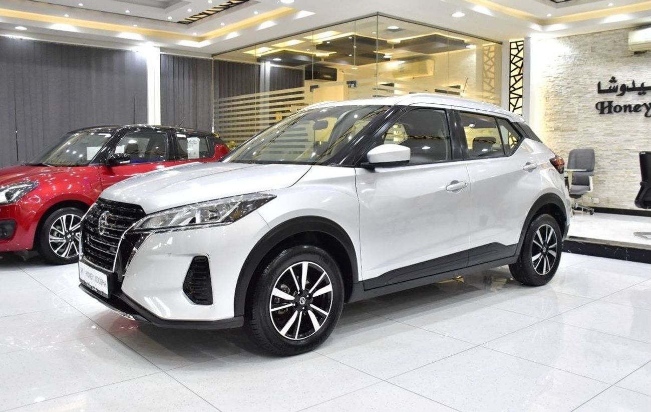 Nissan Kicks EXCELLENT DEAL for our Nissan Kicks ( 2022 Model ) in Silver Color GCC Specs