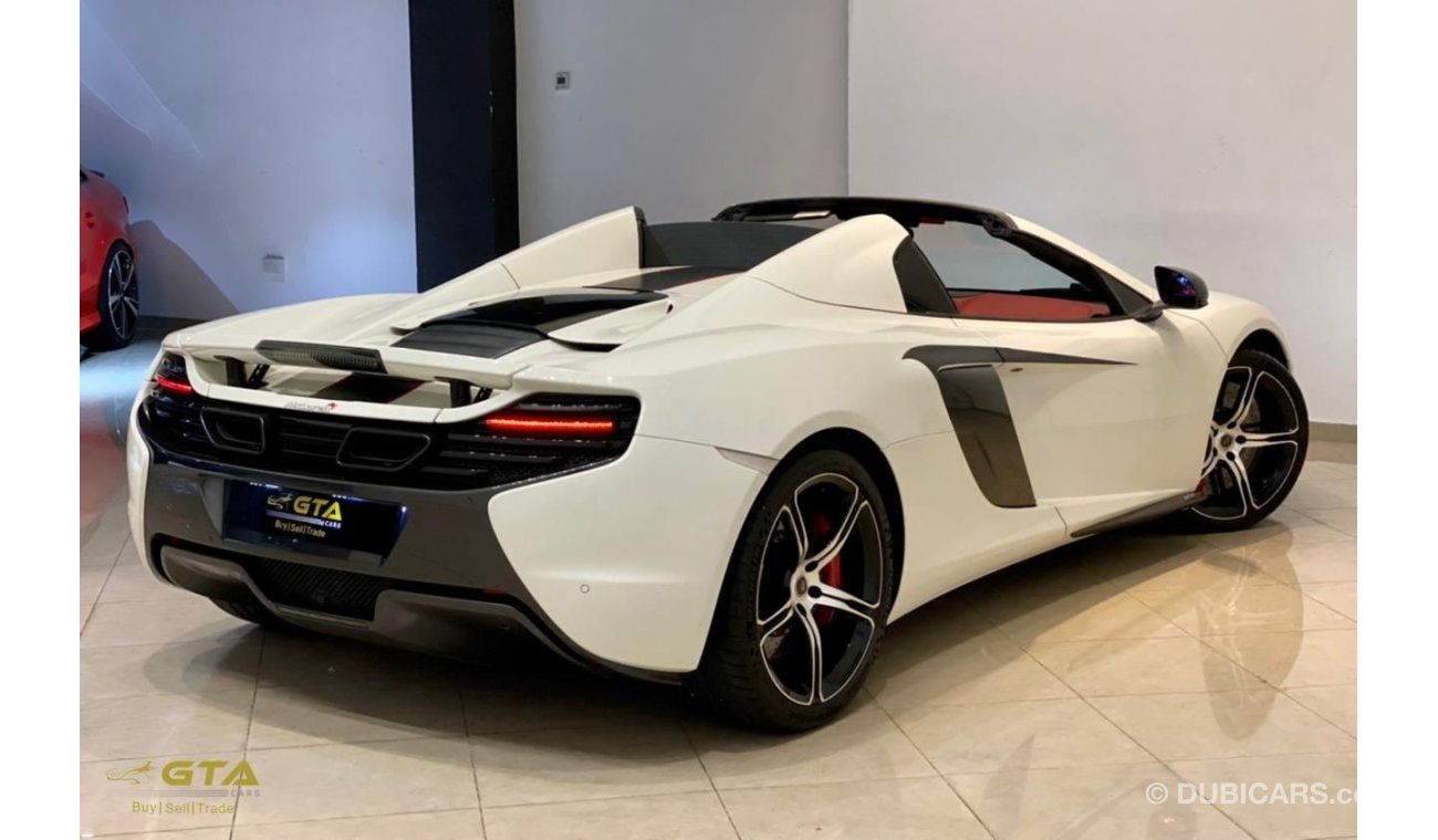 McLaren 650S 2016 McLaren 650S Spider, Full McLaren Service History, Warranty, GCC