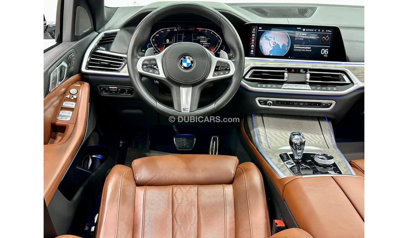 BMW X7 40i M Sport Premium 2021 BMW X7 xDrive40i M-Sport, BMW Warranty / BMW Service Contract 2026, GCC