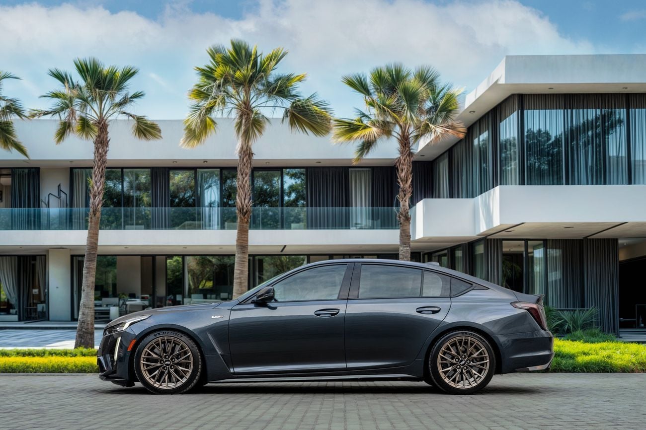 كاديلاك CT5 CT5 V-Series Blackwing | 6,169 P.M | 0% Downpayment | Al Ghandi Warranty & Service Contract | Ramada