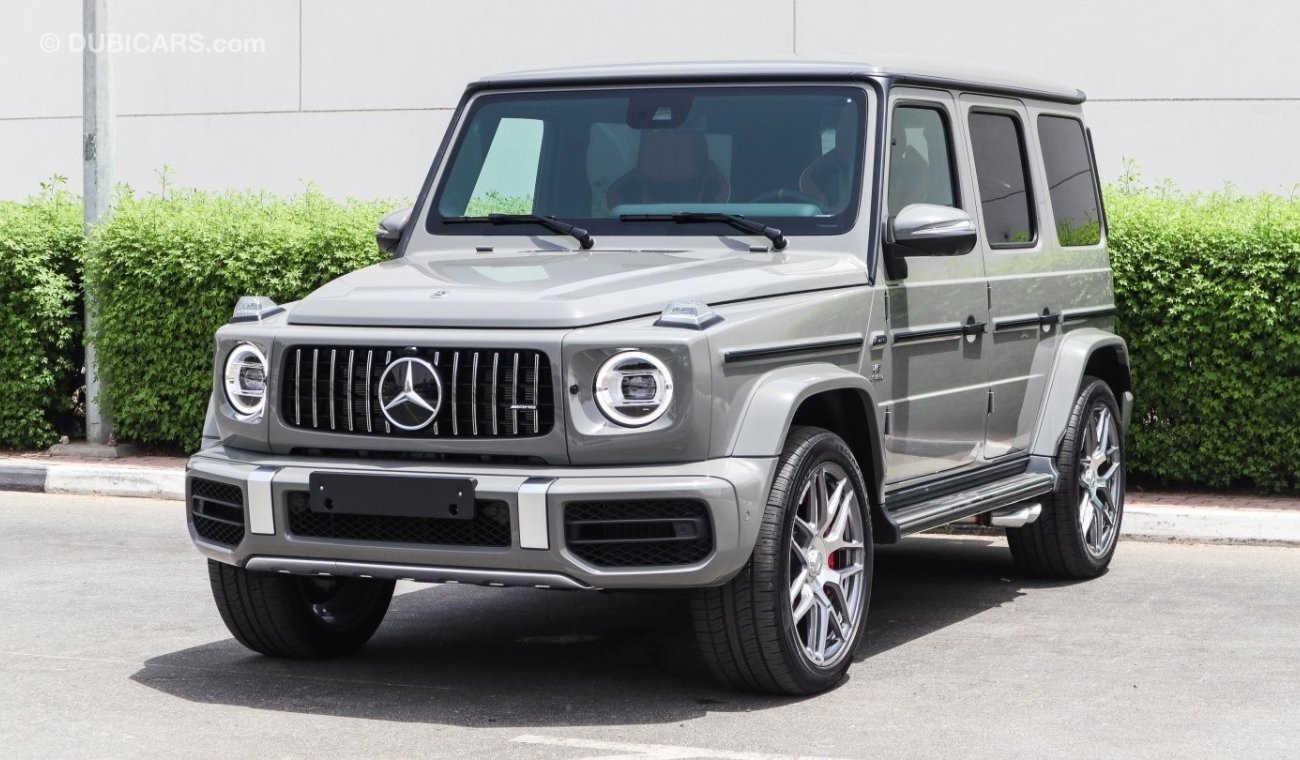 مرسيدس بنز G 63 AMG 2021 Classic Grey (40 Years) Carlex Edition (Export). Local Registration + 10%