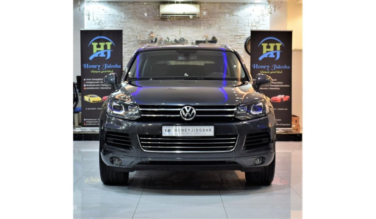 فولكس واجن طوارق FULL SERVICE AGENCY HISTORY! Volkswagen Touareg 2012 Model!! in Grey Color! GCC Specs