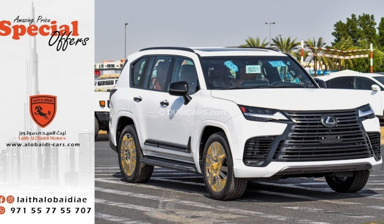 لكزس LX 600 Lexus LX 600 | 3.5L | VIP 4 Seater | 360 Degree Camera HUD | Export Only