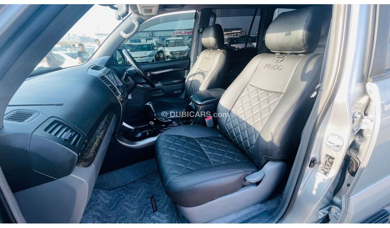 Toyota Prado 2008 Fully Upgraded with Leather Seats 7 Diesel AT Fully Tinted Premium Condition