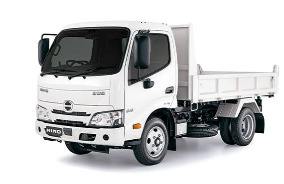 Hino 300 cover - Front Left Angled