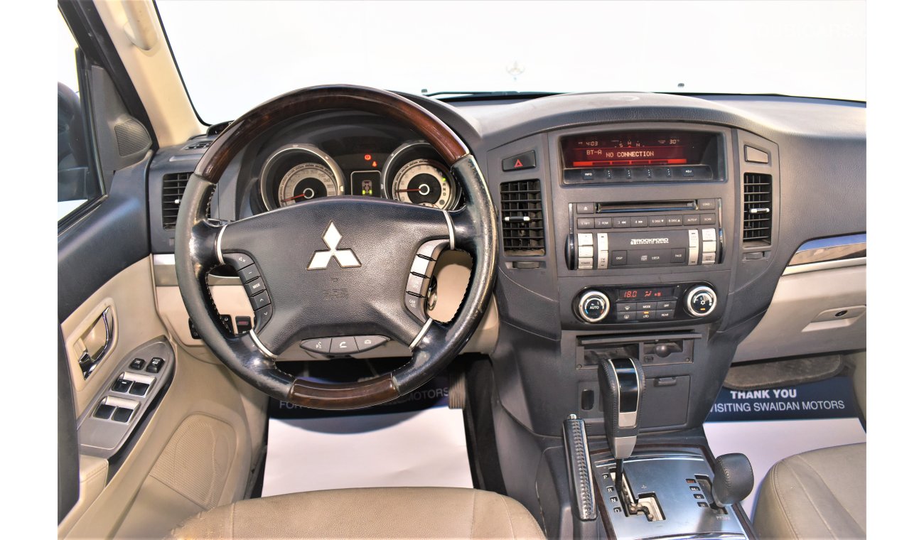 ميتسوبيشي باجيرو 3.5L V6 4WD FULL OPTION 2014 GCC