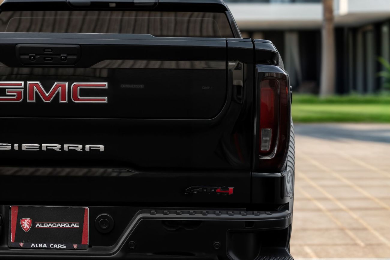 جي أم سي سييرا AT4 | 3,721 P.M  | 0% Downpayment | Low Kms!