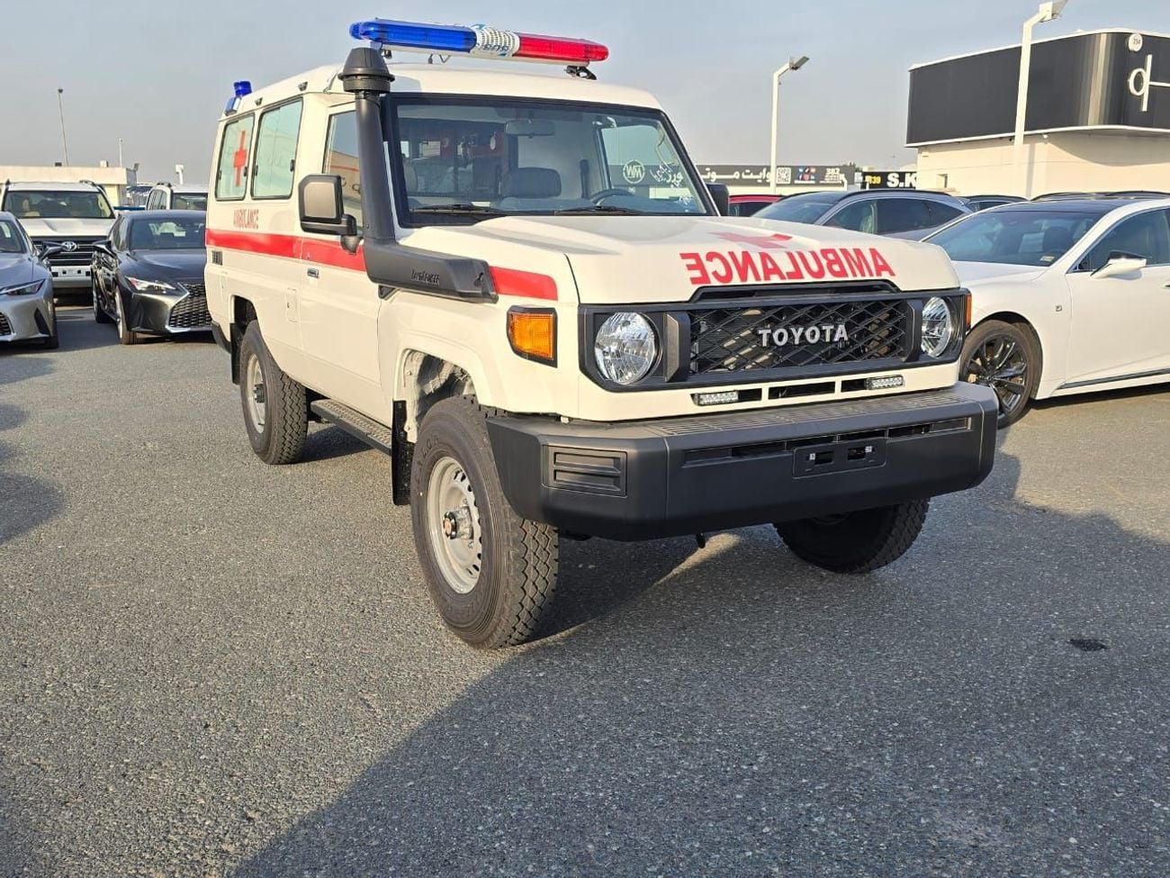 Toyota Land Cruiser 70 LC 78 HARDTOP 2.8L AT AMBULANCE LC78 4.2D MT MY2024
