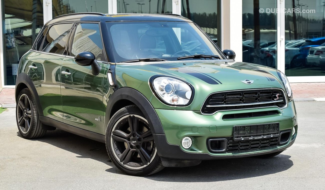 ميني كوبر إس كونتري مان Mini Cooper S Countryman 2016 Full Service History GCC