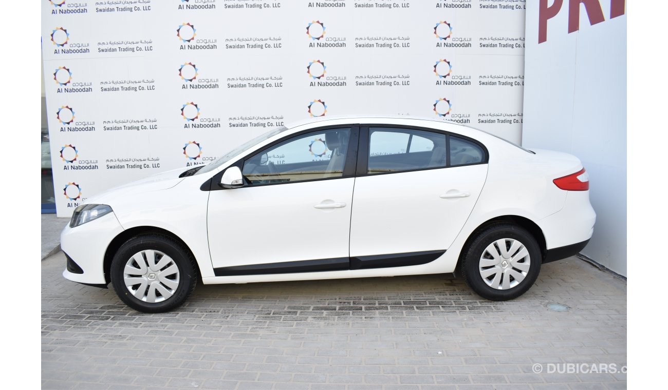 Renault Fluence 1.6L PE 2016 GCC SPECS STARTING FROM 19,900 DHS