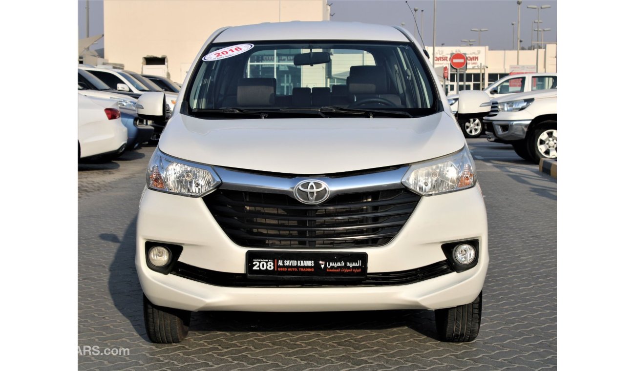 Toyota Avanza Toyota Avanza