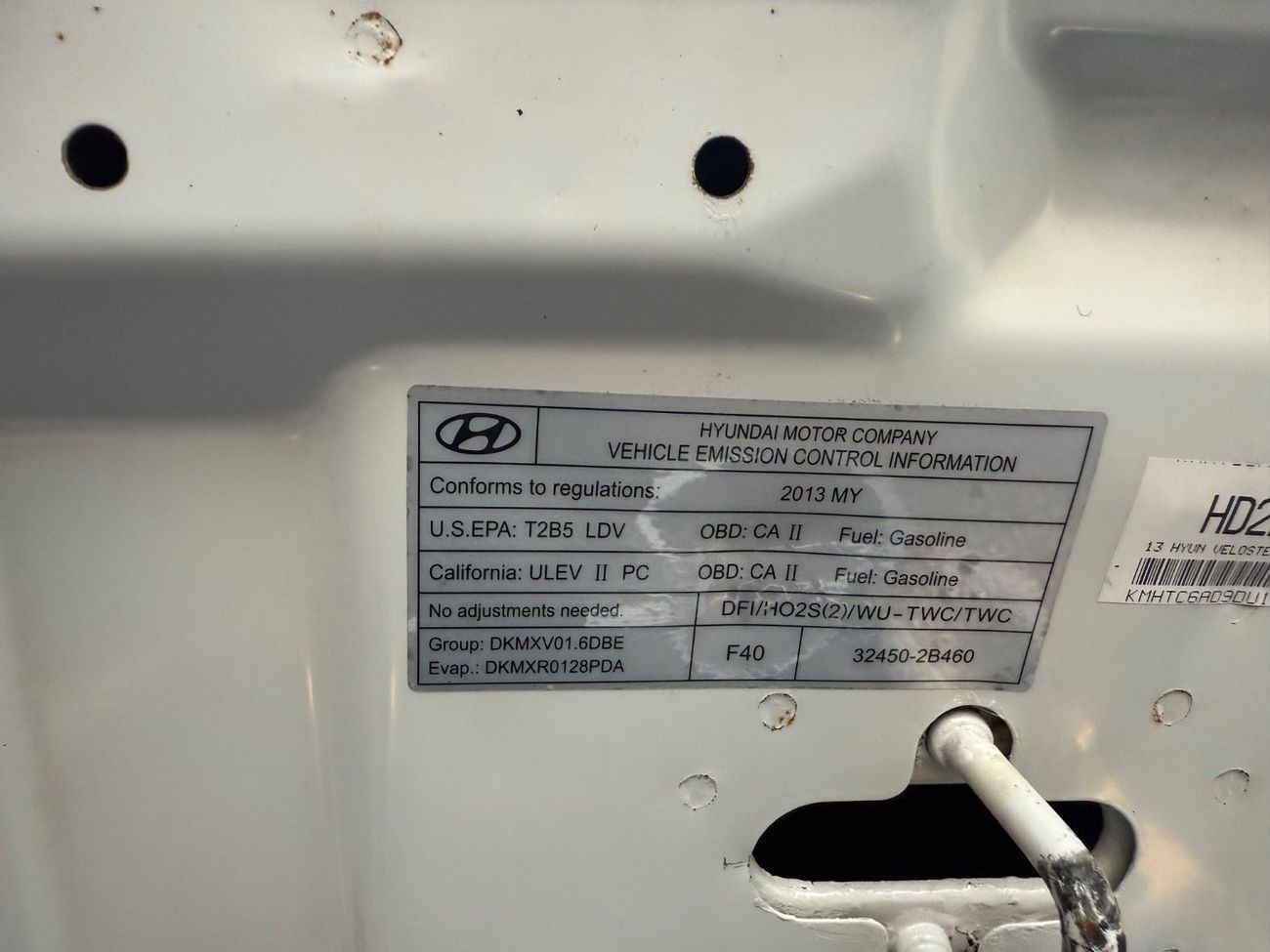 هيونداي فيلوستر 2013 PANORAMA VIEW 1.6 CC USA SPEC