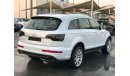 Audi Q7 Type: Audi Q7  Model: 2013  Specifications: GCC, full specifications, panorama screen, full electric