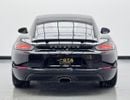 بورش كايمان 718 Std 2.0L A/T 2017 Porsche 718 Cayman, Full Service History, Excellent Condition, GCC