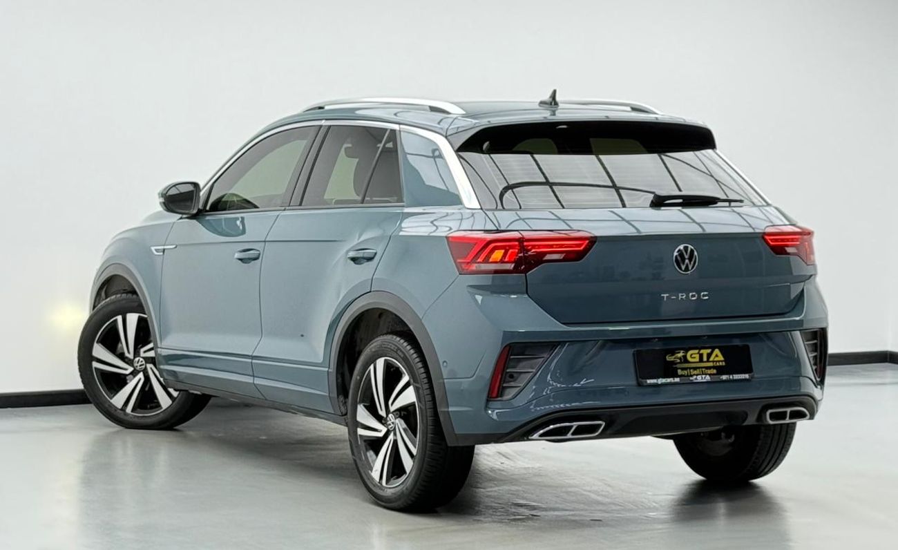Volkswagen T ROC R-line 1.4L 2023 Volkswagen T-Roc R-Line, Warranty, Full Volkswagen Service History, Low Km, GCC