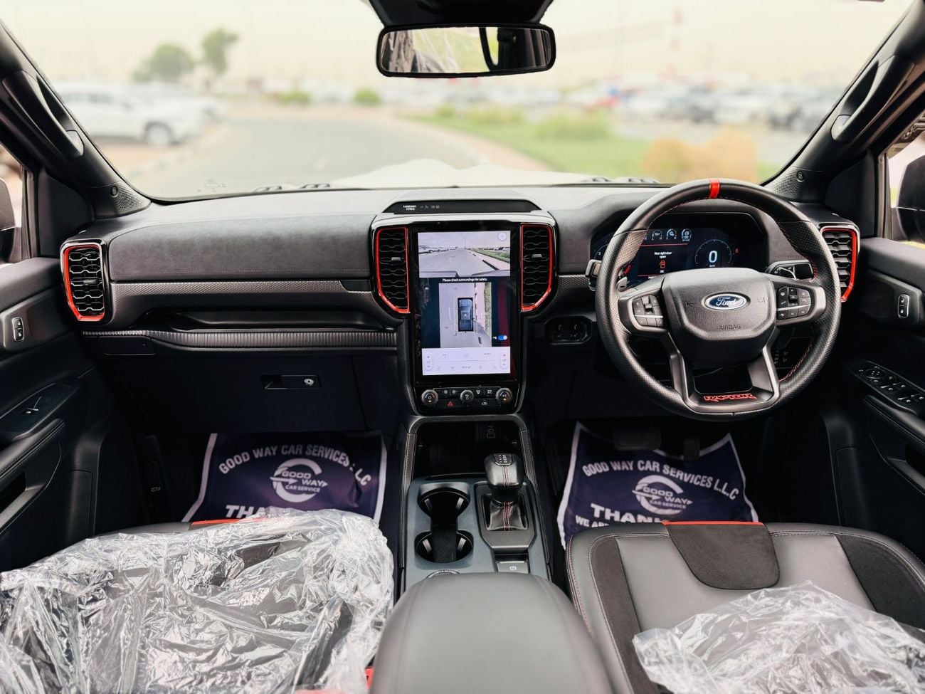 فورد رينجر رابتور Ford raptor 2024 19000km Petro RHD grey colour