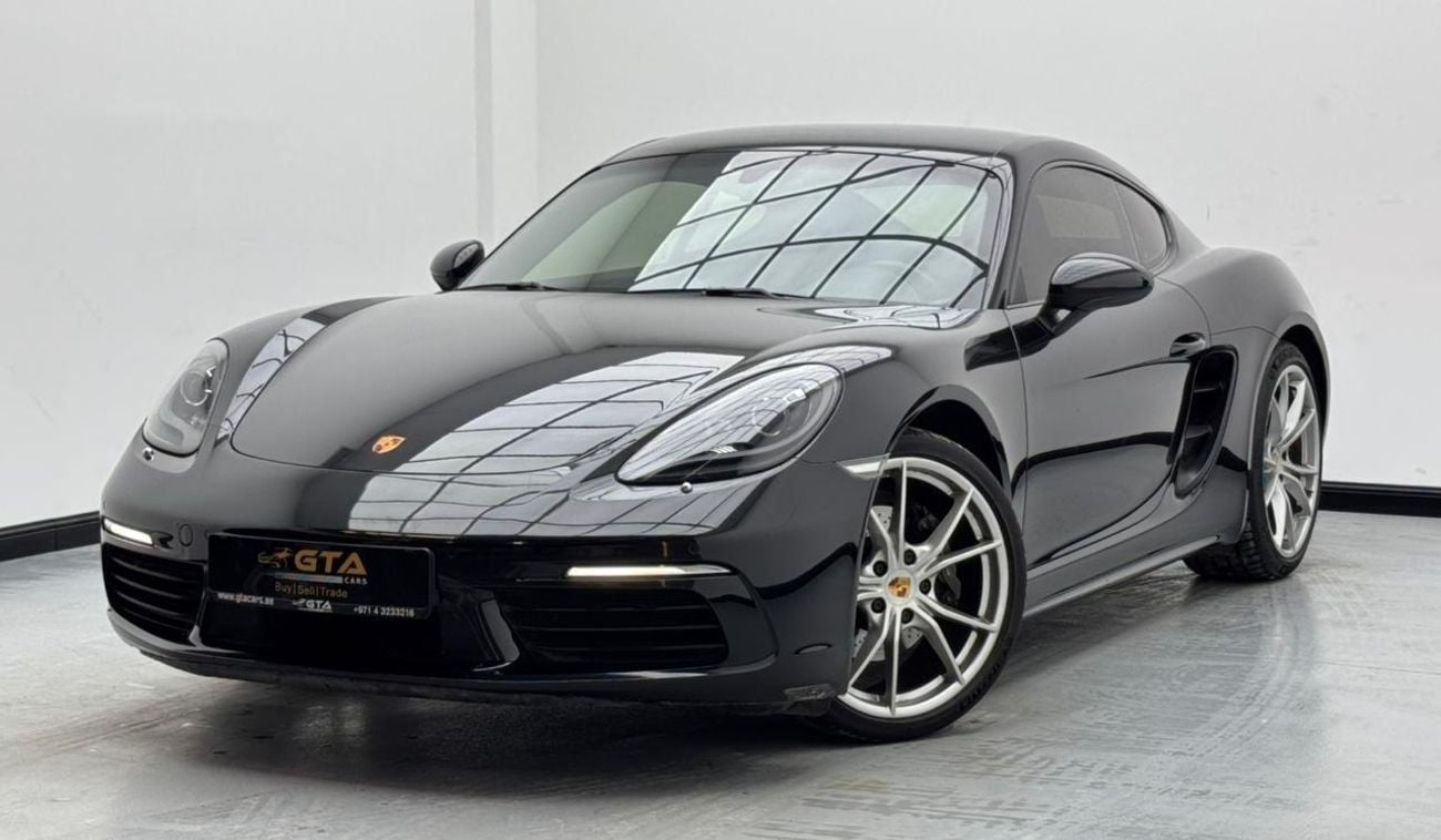 بورش كايمان 718 Std 2.0L A/T 2017 Porsche 718 Cayman, Full Service History, Excellent Condition, GCC