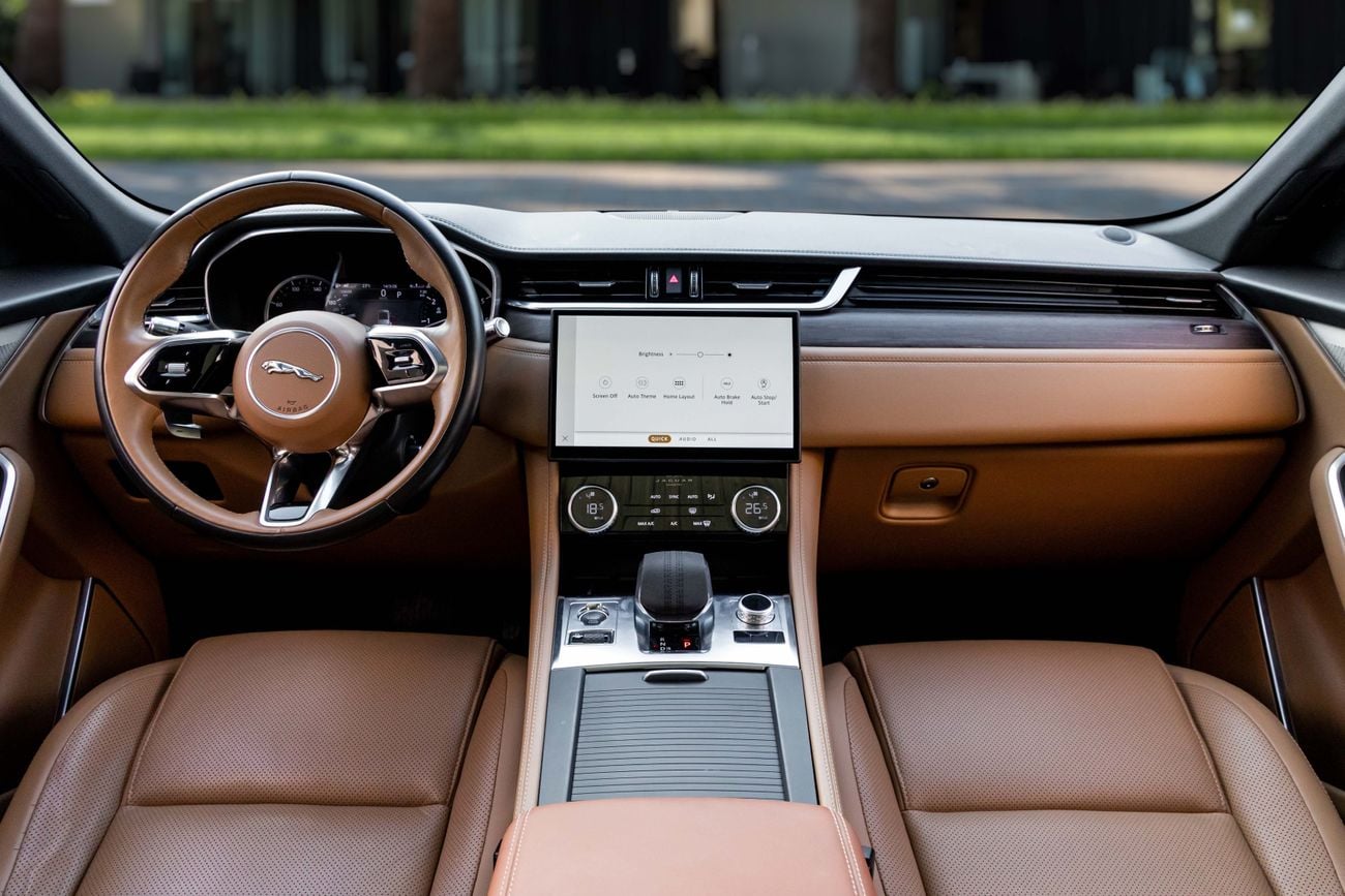 جاكوار F بيس F-Pace S | 2,644 P.M | 0% Downpayment | F-PACE S | LOW KMS | WARRANTY! | Ramadan Offer!