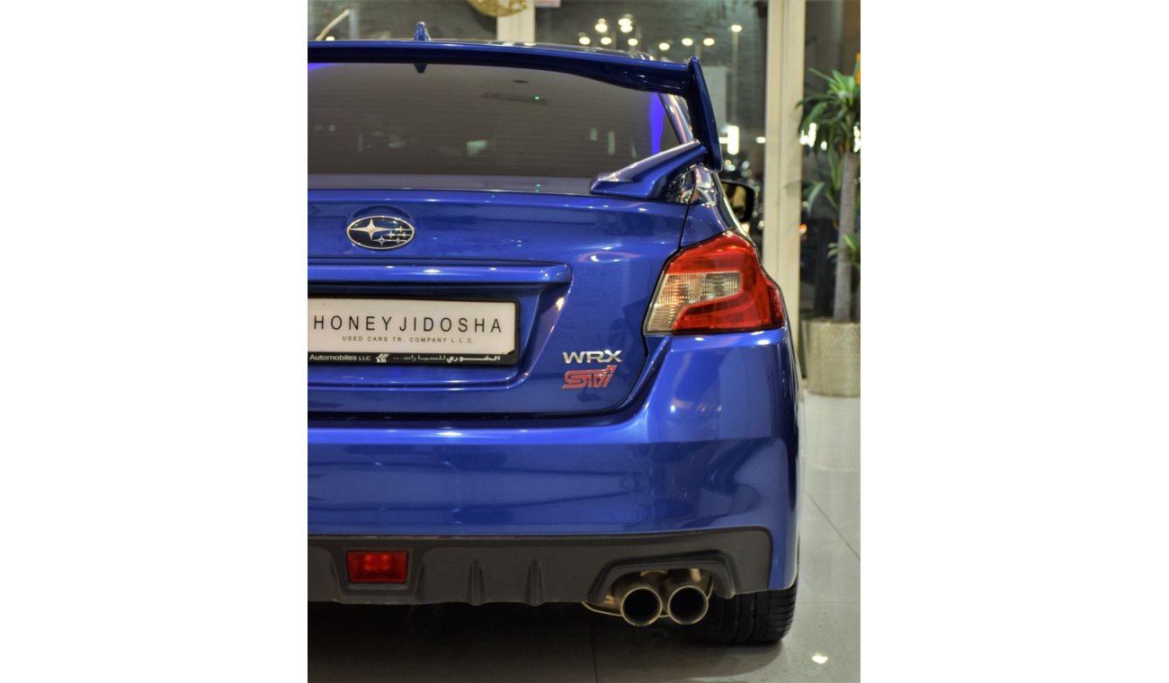 Subaru Impreza WRX EXCELLENT DEAL for our Subaru WRX STi ( Symmetrical AWD ) 2020 Model!! in Blue Color! GCC Specs  AGE