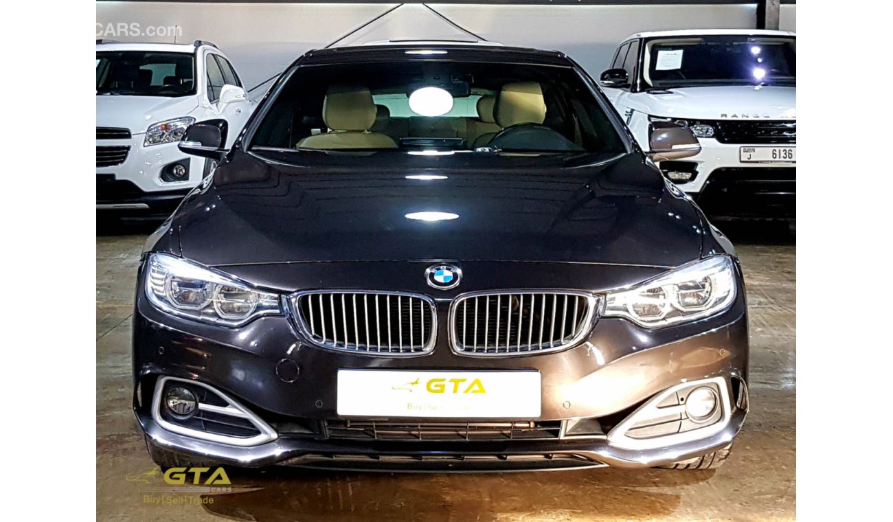 بي أم دبليو 420 BMW 420i Gran Coupe Modern, Warranty+Service Contract, Full History, GCC