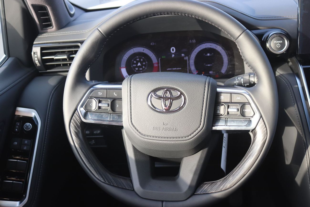 تويوتا لاند كروزر 3.5 VXR HYBRID, LEATHER SEAT, JBL SOUND SYSTEM, ALLOY WHEELS, FULL OPTION MODEL 2025