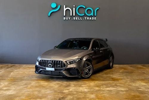 Mercedes-Benz A 45 S AMG AED 3,161 pm • 0% Downpayment • A45 S AMG • FULL Agency History