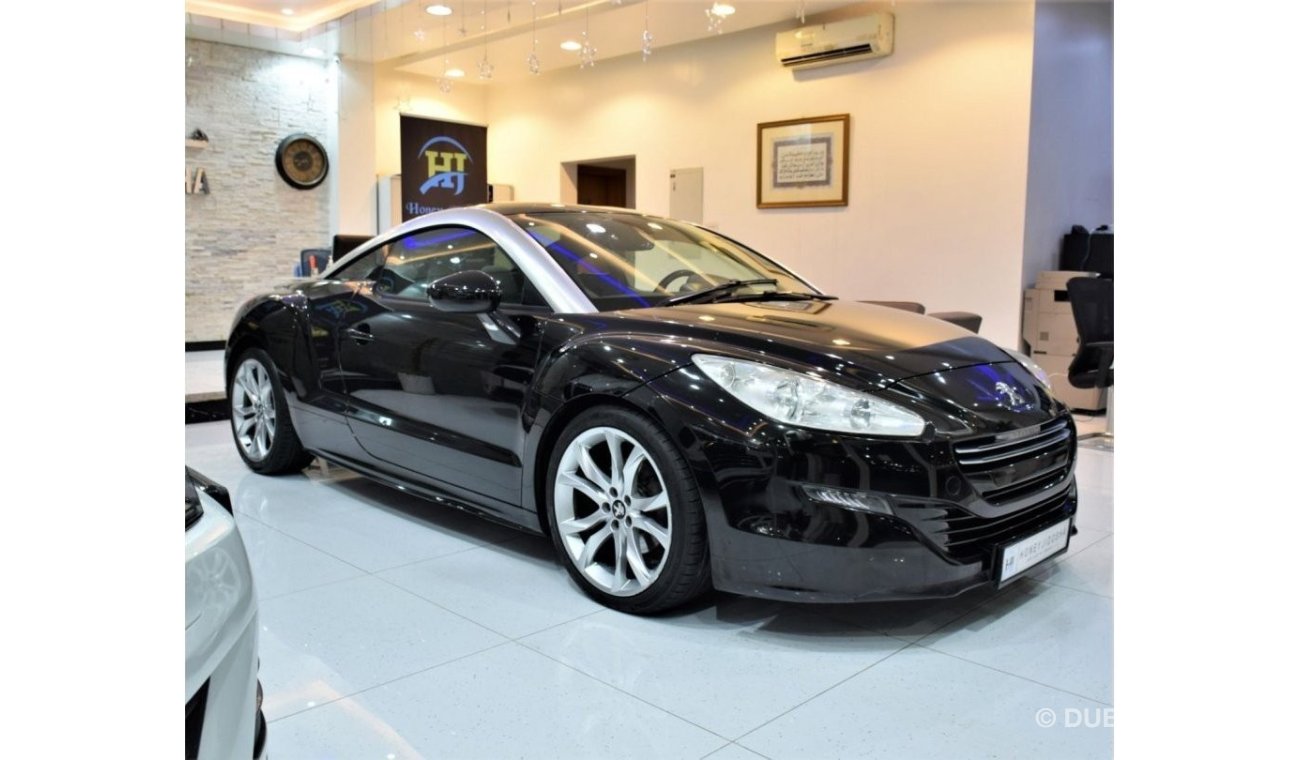 Peugeot RCZ EXCELLENT DEAL for our Peugeot RCZ TURBO 2013 Model!! in Black Color! GCC Specs