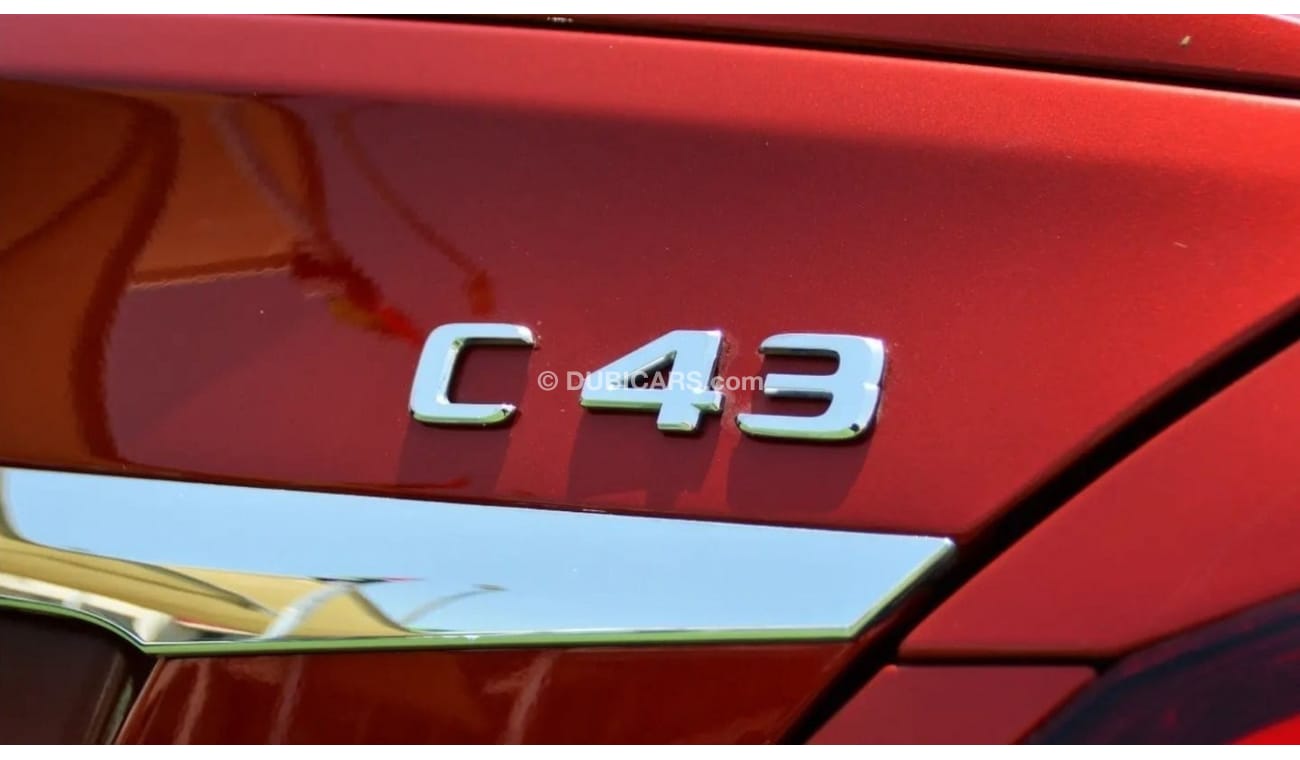 مرسيدس بنز سي 43 ايه ام جي C 43 Mercedes-Benz AMG V6 3.0L Twin-turbo 2019/FullOption/Excellent Condition