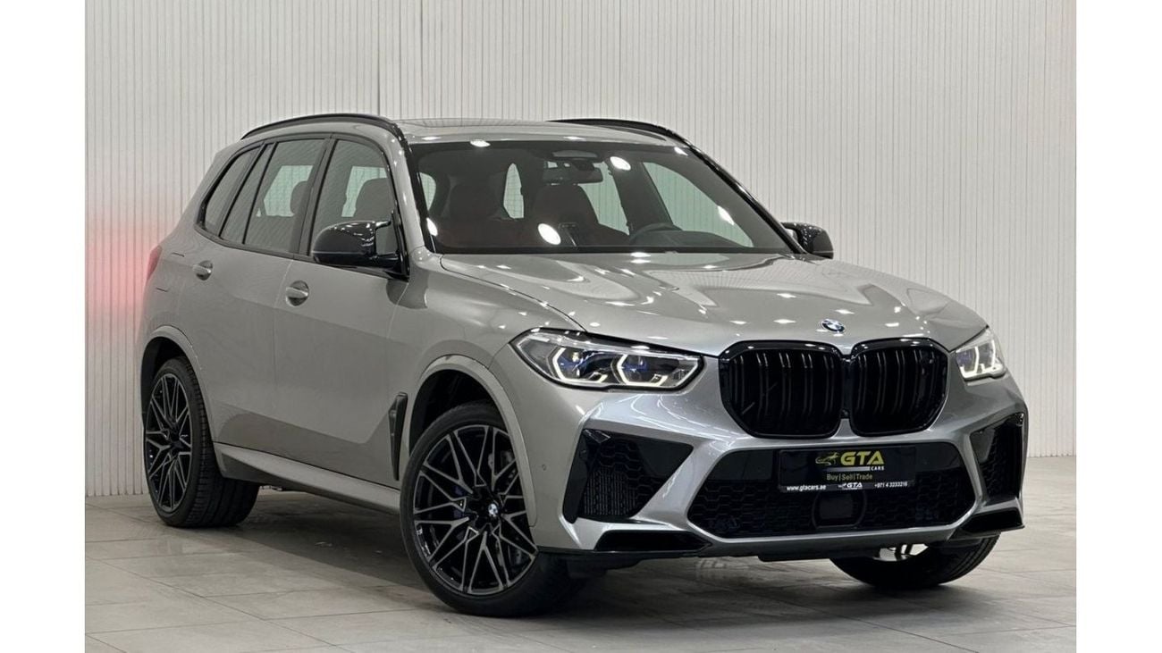 بي أم دبليو X5 M 2022 BMW X5M Competition, Nov 2026 BMW Warranty + Service Pack, Full Options, Low Kms, GCC