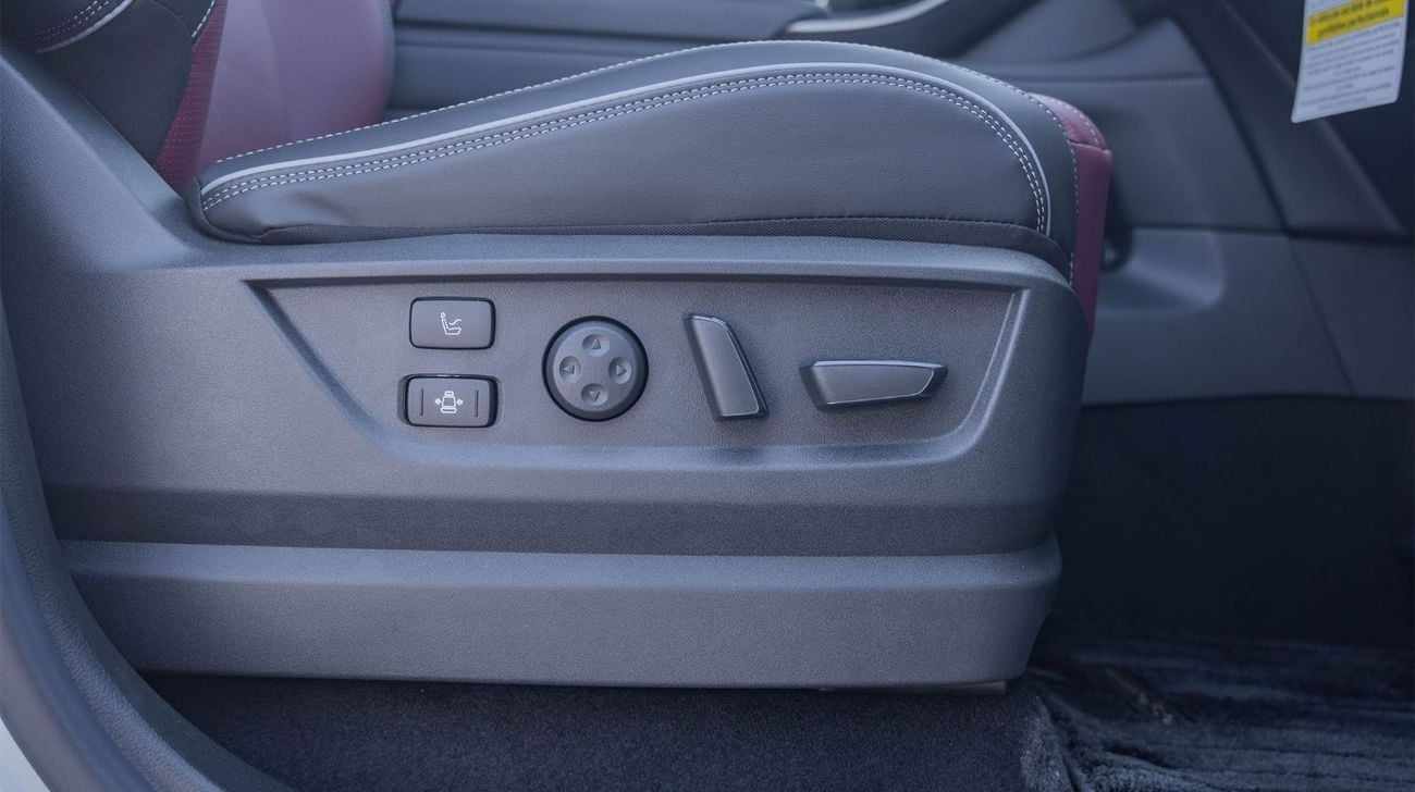 إنفينيتي QX80 AUTOGRAPH CAPTAIN CHAIRS 2026 Infiniti QX80 3.5L AT Petrol with Captain Seat (White-Red)