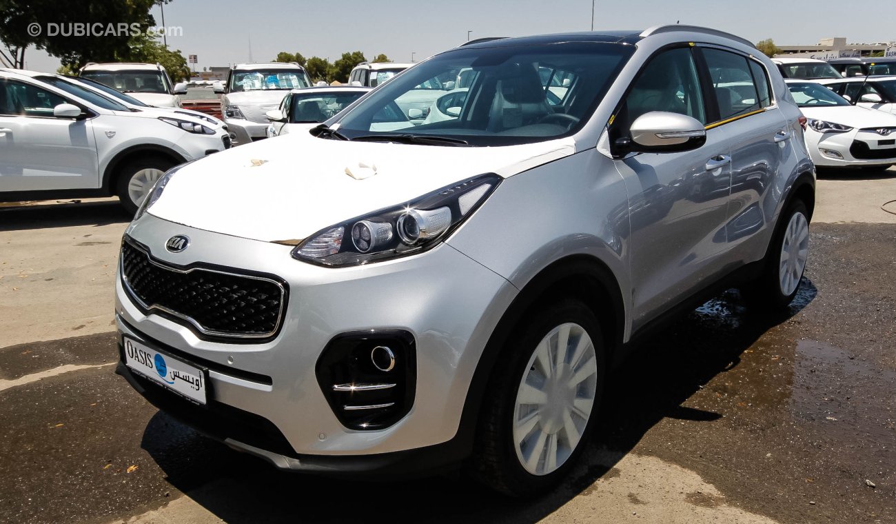 Kia Sportage with panoramic sunroof