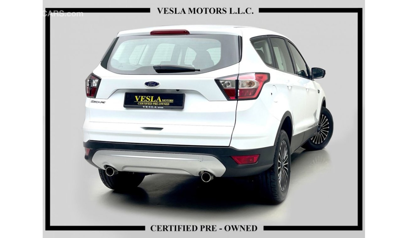 Ford Escape 5 YEARS DEALER WARRANTY / 2019 / GCC / LEATHER SEATS + ALLOY WHEELS + NAVIGATION + CAMERA / 1,125DHS