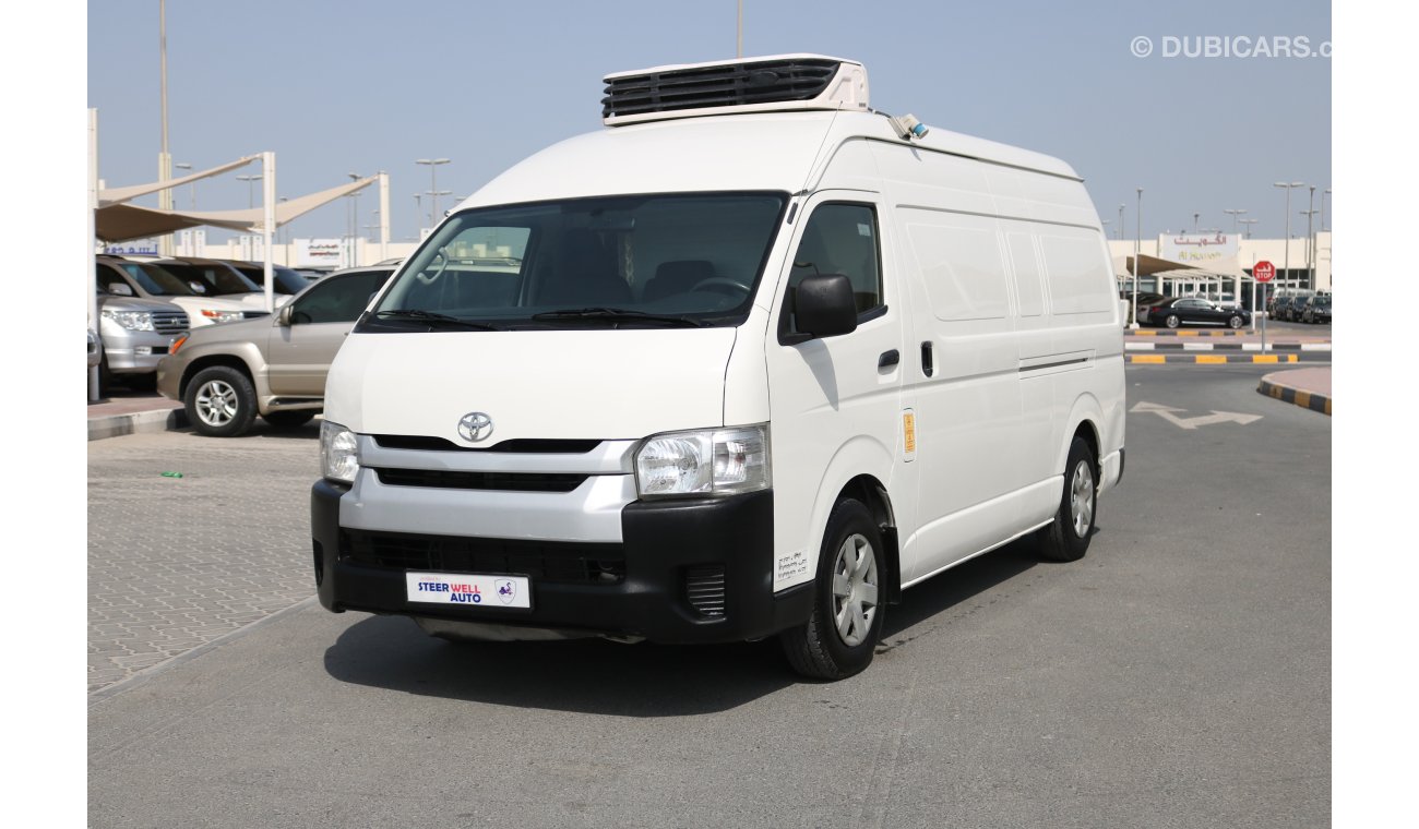 Toyota Hiace HI ROOF FREEZER VAN WITH GCC SPECS 2014