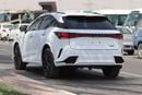 Lexus RX500h F SPORT PERFORMANCE Fsport  Package ,2.4 L Turbo Hybrid GCC Specs Model 2025